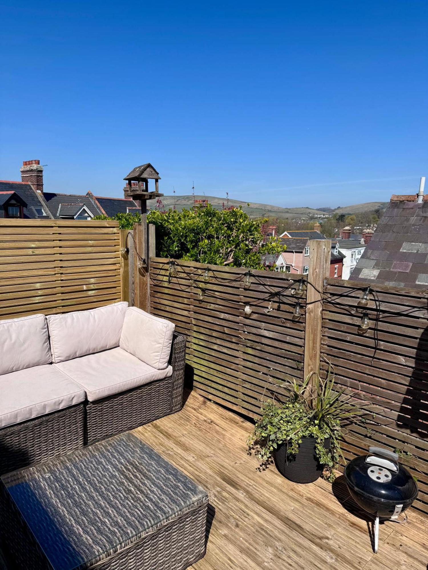 Ferienwohnung Purbeck Hill View Swanage Exterior foto